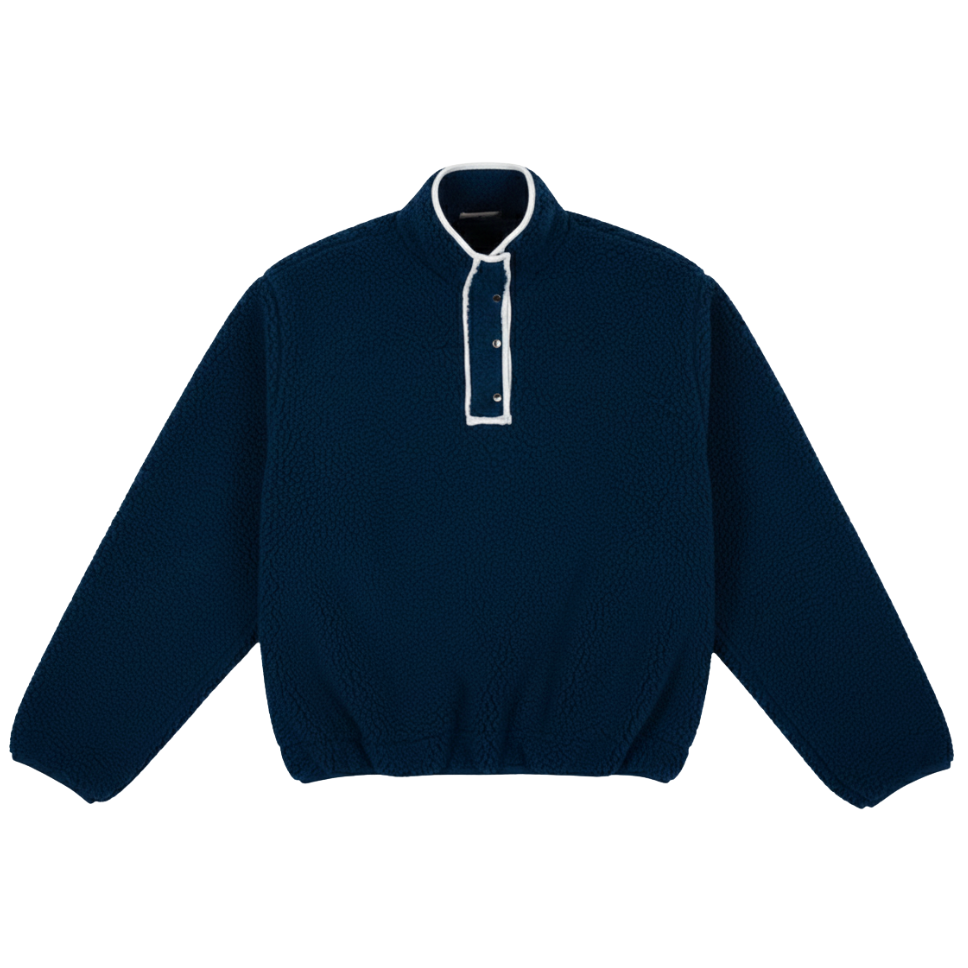 Holiday Navy Fleece