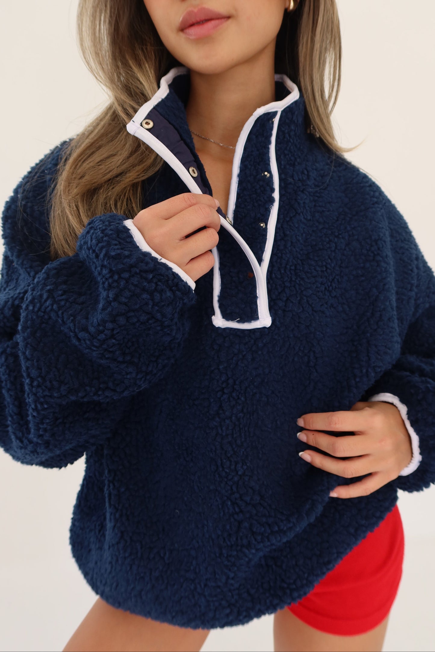 Holiday Navy Fleece